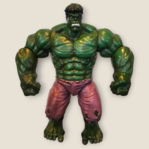 Disney Store Marvel Talking Incredible Hulk Action Figure